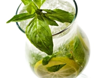 Cocktail Mojito au Basilic