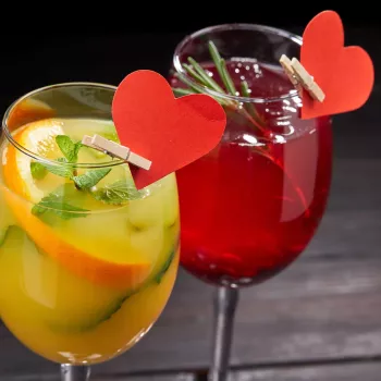 Les cocktails pour la saint Valentin