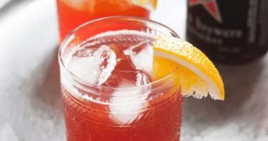 Cocktail campari beer