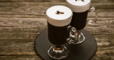 Cocktail irish coffee