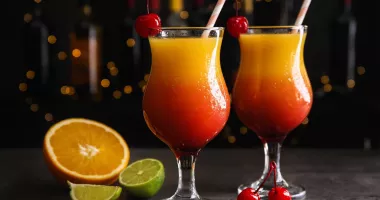 Cocktail tequila sunrise