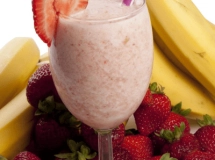 Image du cocktail: banana strawberry shake