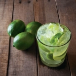 Photographie du cocktail caipirinha