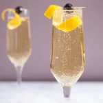 Photographie du cocktail french 75