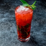 Photographie du cocktail Mojito fraise