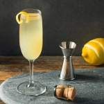 Photographie du cocktail french 75