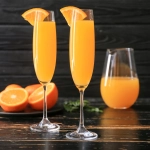 Photographie du cocktail mimosa