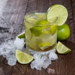 Photographie du cocktail caipirinha