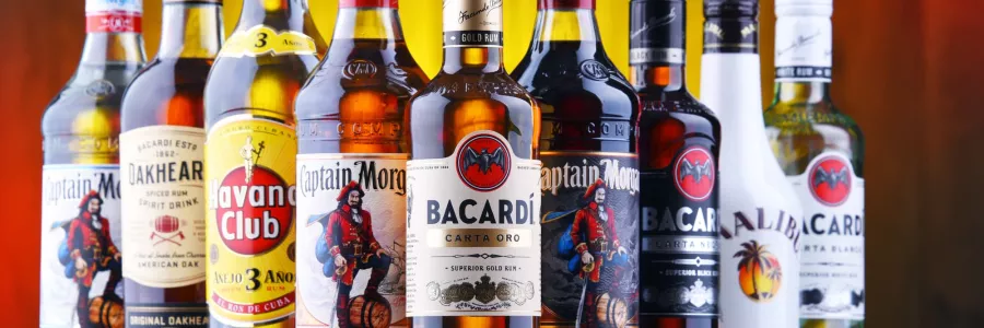 Rhum bacardi