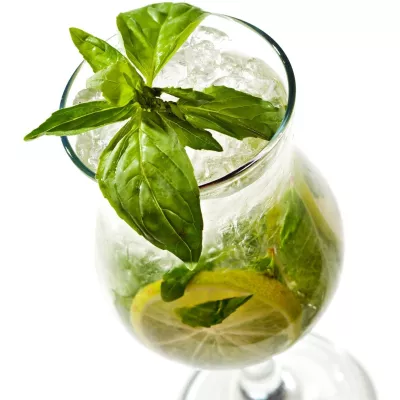 Illustration du cocktail: Mojito au Basilic
