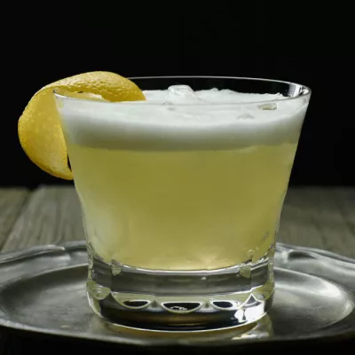 Illustration du cocktail: gin sour