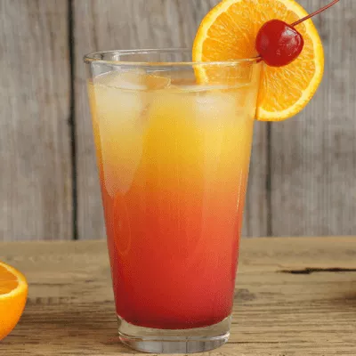 Illustration du cocktail: amaretto sunrise