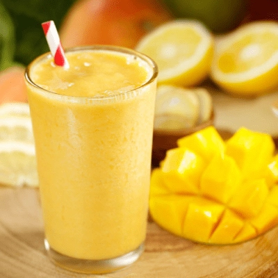 Illustration du cocktail: mango orange smoothie