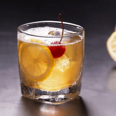 Illustration du cocktail: a true amaretto sour