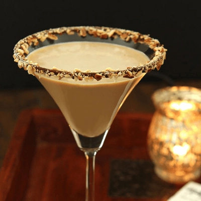 Salted toffee martini