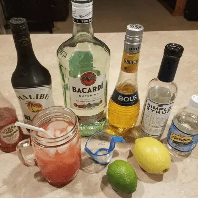 Illustration du cocktail: bahama mama