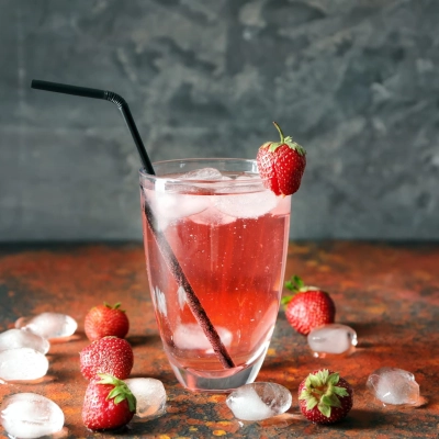 Illustration du cocktail: strawberry lemonade