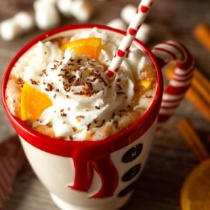 Image de orange scented hot chocolate