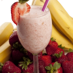 Image de banana strawberry shake