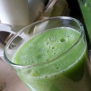 Image de La recette du cocktail Jus vert épinard orange banane